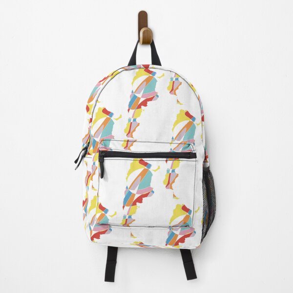 Item preview, Argentina Map Tote Bag — Abstract Colourful Art designed and sold by iampaulmorris.