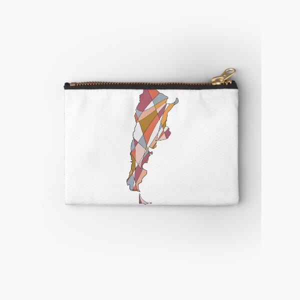 Item preview, Argentina Map Wall Art Print — Abstract Colourful Art designed and sold by iampaulmorris.