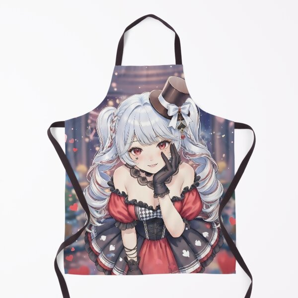 Item preview, Masquerade Trickster Maid - Honkai Star Rail Sparkle Card Queen Portrait designed and sold by AiDigitalSanctum.