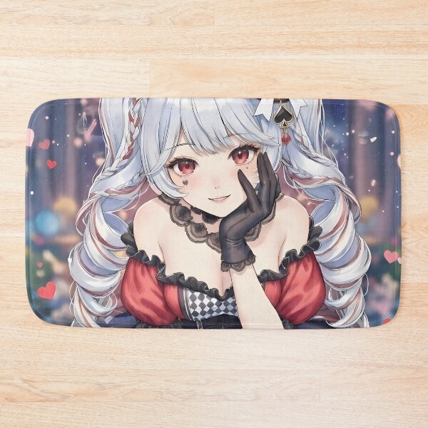 Item preview, Masquerade Trickster Maid - Honkai Star Rail Sparkle Card Queen Portrait designed and sold by AiDigitalSanctum.