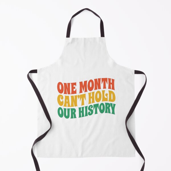 Item preview, Bold Retro Typography – “One Month Can’t Hold Our History” Empowerment Quote Design for All designed and sold by Bright Nest Studio.