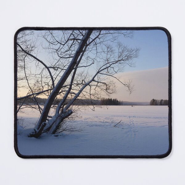 Item preview, Silence of the frozen lake. Kulovesi Siuro 2026 designed and sold by Jouko Lehto Photography.
