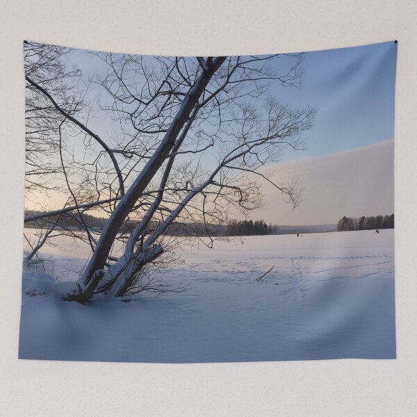 Item preview, Silence of the frozen lake. Kulovesi Siuro 2026 designed and sold by Jouko Lehto Photography.