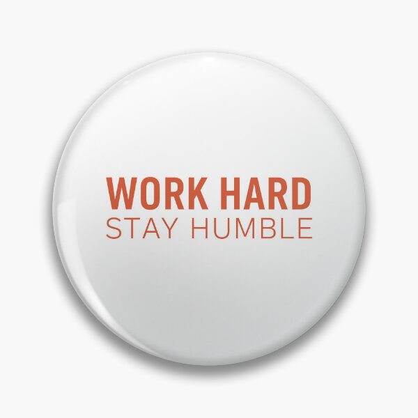 Item preview, Work Hard Stay Humble – Bold Motivational Quote Design designed and sold by andry01.
