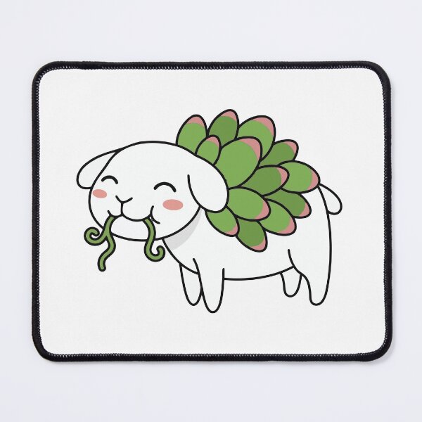 Item preview, Nom Nom Algae Leaf Sheep Eating designed and sold by Petzzz.