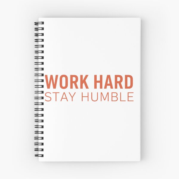 Item preview, Work Hard Stay Humble – Bold Motivational Quote Design designed and sold by andry01.