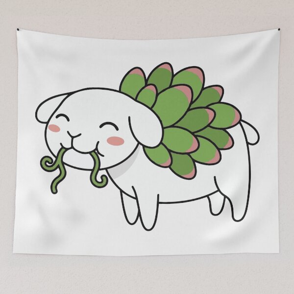 Item preview, Nom Nom Algae Leaf Sheep Eating designed and sold by Petzzz.