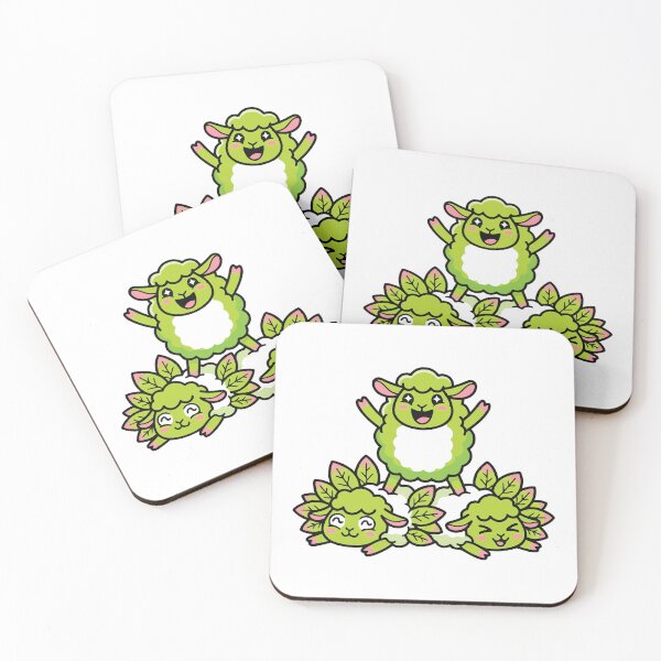 Item preview, Leaf Sheep Stack Cute Sea Slugs designed and sold by Petzzz.