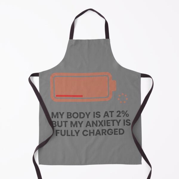 Item preview, Anxiety Meme T-Shirt Design - Low Battery & Fully Charged designed and sold by BlissHalo.
