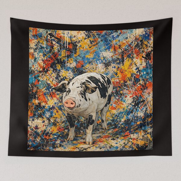 Item preview, Crioulo Pig in English Countryside #12 designed and sold by Helios Be. Lavsh.