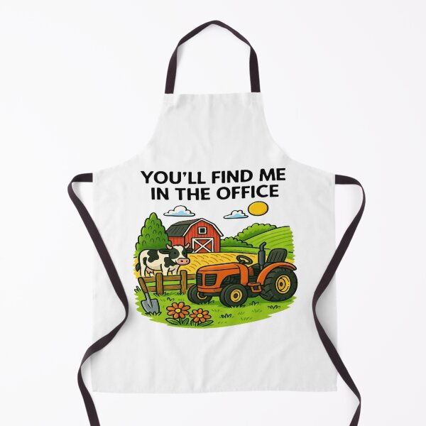 Item preview, You’ll Find Me in the Office – Colorful Farm Life Design designed and sold by myforestfog.