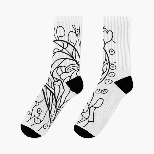 Item preview, Part 1 Maze Heart Line Art – Black and White Abstract Heart Design designed and sold by Kookyclan.