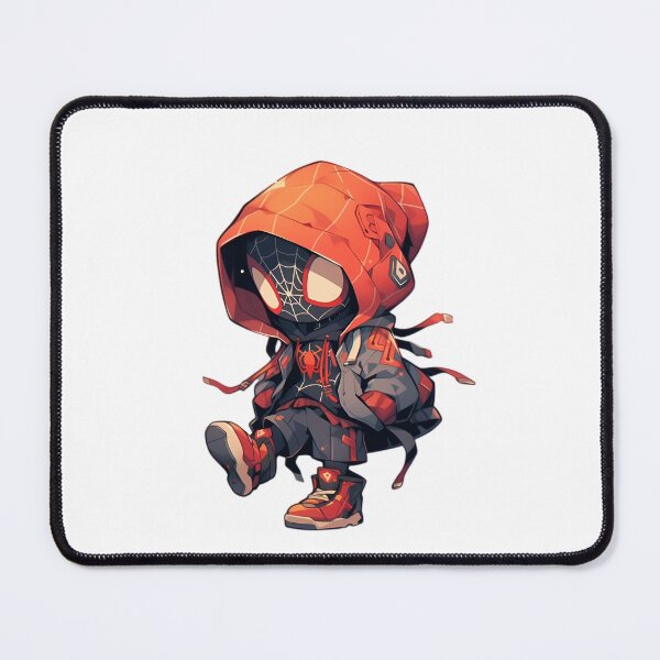 Item preview, Chibi Web Hero in Hoodie | Cute Masked Streetwear Character designed and sold by Dyan4.
