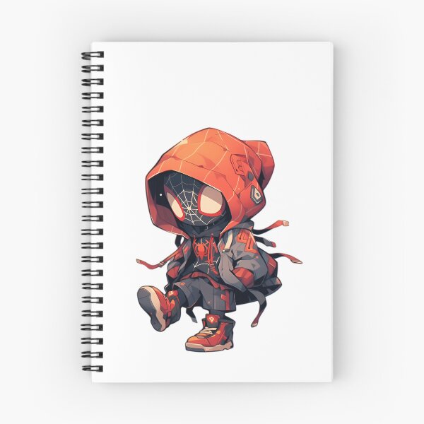 Item preview, Chibi Web Hero in Hoodie | Cute Masked Streetwear Character designed and sold by Dyan4.