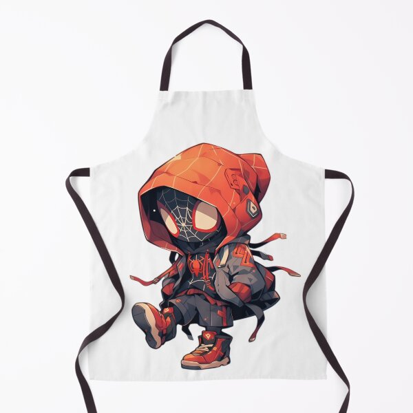 Item preview, Chibi Web Hero in Hoodie | Cute Masked Streetwear Character designed and sold by Dyan4.