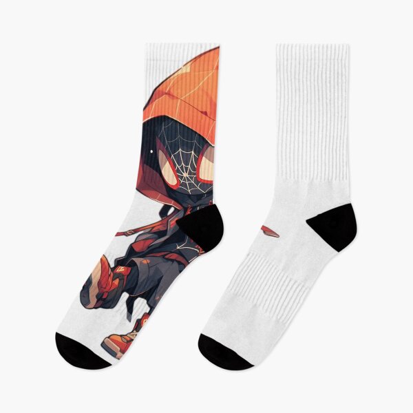 Item preview, Chibi Web Hero in Hoodie | Cute Masked Streetwear Character designed and sold by Dyan4.