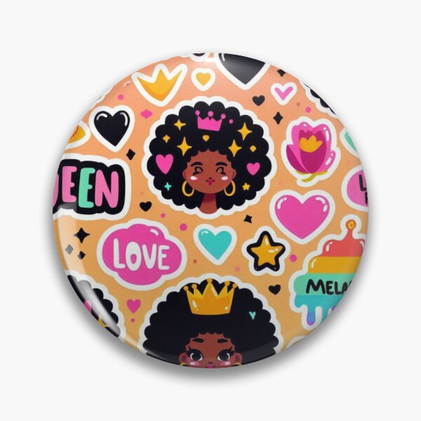 Item preview, Black Girl Magic Sticker Pack – Melanin Stickers | Afrocentric Empowerment Gifts designed and sold by BloomyBCrafts.