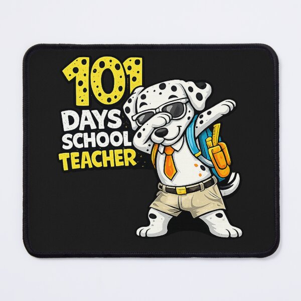 Item preview, 101 Days of School Teacher Shirt | Funny Dalmatian Dog Classroom Celebration Design designed and sold by MCdsgns.