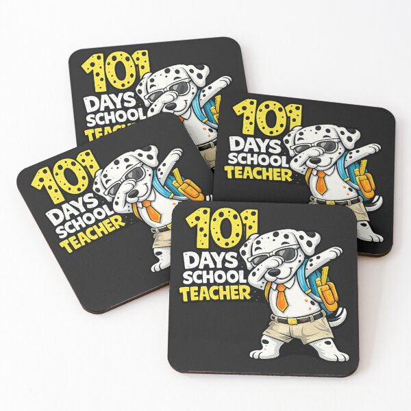 Item preview, 101 Days of School Teacher Shirt | Funny Dalmatian Dog Classroom Celebration Design designed and sold by MCdsgns.
