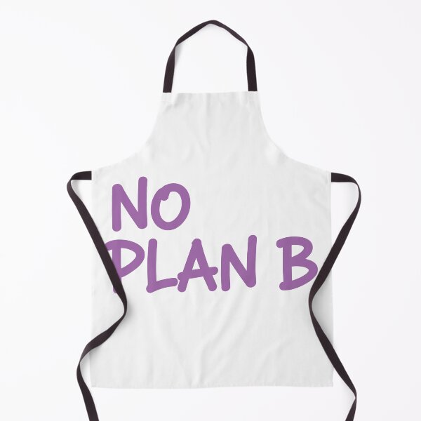 Item preview, No Plan B – Purple Motivational Quote Typography designed and sold by andry01.