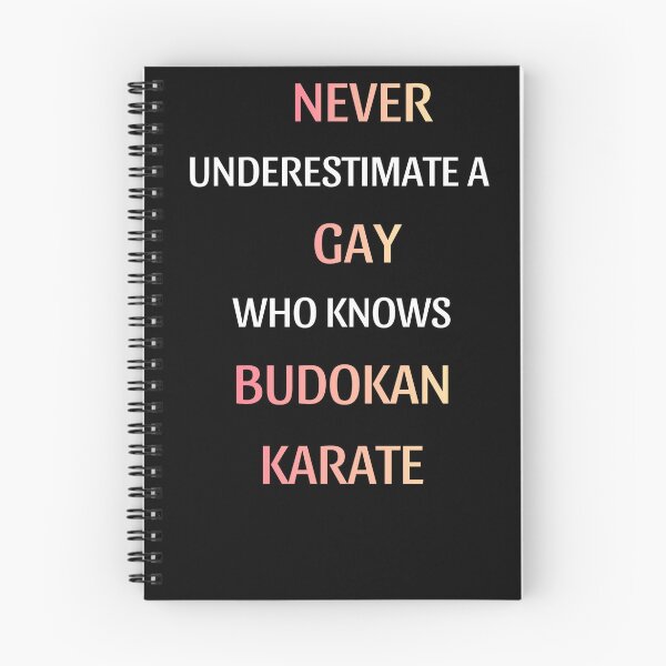 Item preview, Funny Budokan Karate Gay Pride Quote designed and sold by thurma85.