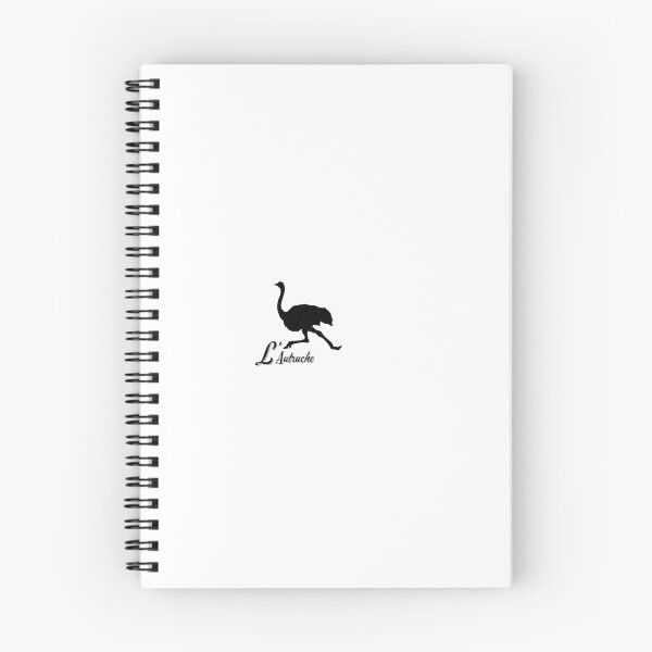 Item preview, L’Autruche – Running Ostrich Logo designed and sold by Dotadoari.