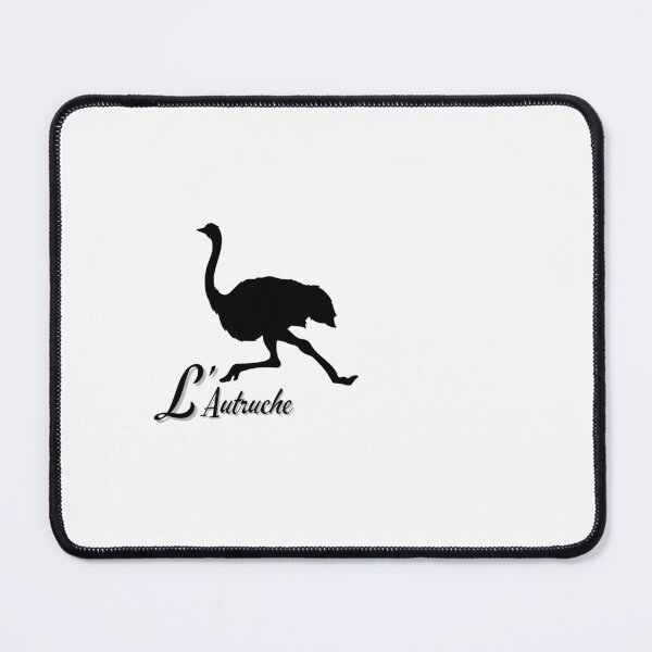 Item preview, L’Autruche – Running Ostrich Logo designed and sold by Dotadoari.