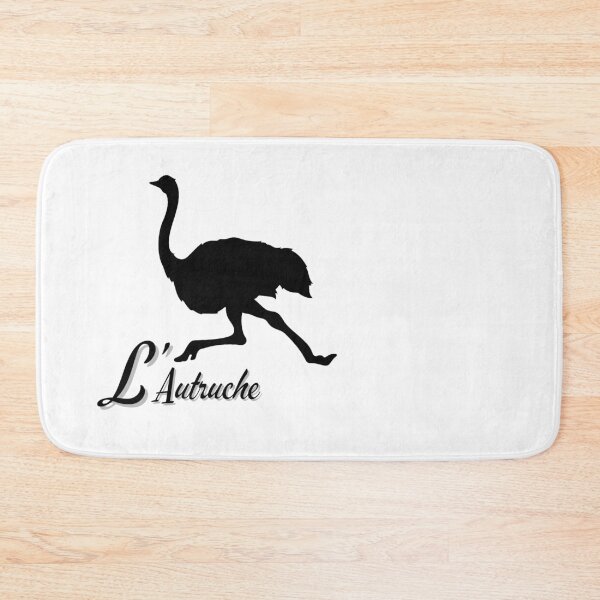 Item preview, L’Autruche – Running Ostrich Logo designed and sold by Dotadoari.