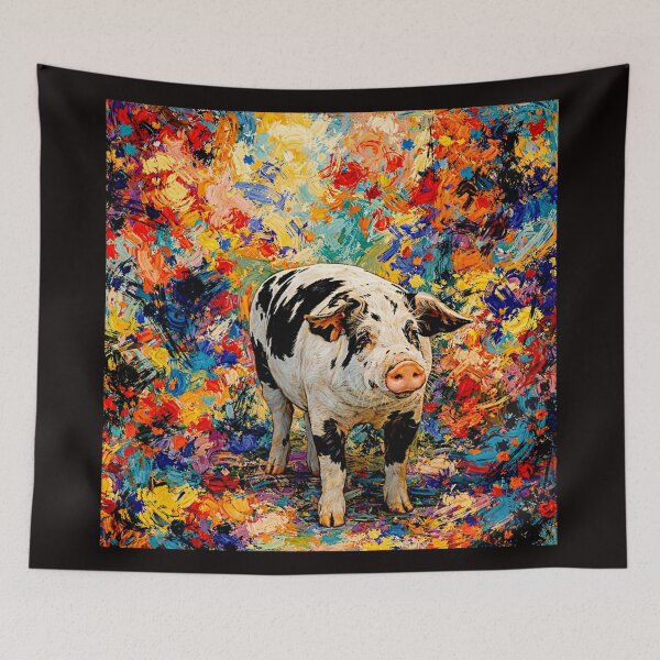 Item preview, Crioulo Pig in English Countryside #13 designed and sold by Helios Be. Lavsh.
