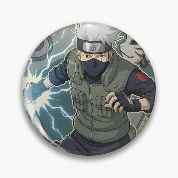 Item preview, Lightning Ninja Mentor - Masked Anime Warrior Aesthetic Art designed and sold by MugenAnime.