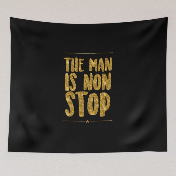 Item preview, The Man Is Non-Stop designed and sold by AlhassanMB.