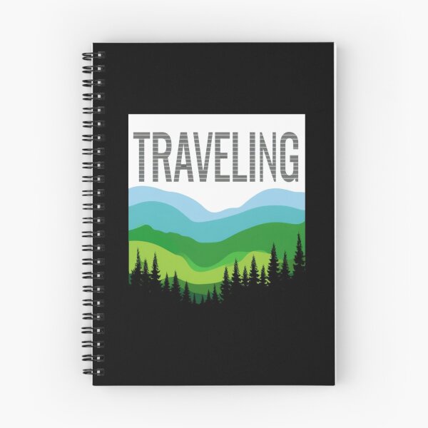 Item preview, TRAVELING Nature Poster – Scenic Forest & Mountain Landscape for Adventure Lovers & Wanderlust Souls designed and sold by Bright Nest Studio.