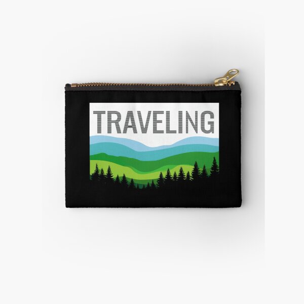 Item preview, TRAVELING Nature Poster – Scenic Forest & Mountain Landscape for Adventure Lovers & Wanderlust Souls designed and sold by Bright Nest Studio.