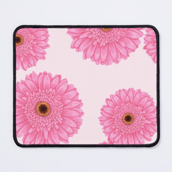 Item preview, Full Pink Gerbera flower pattern designed and sold by Fridayscorner.