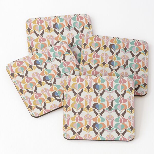 Item preview, Retro Bloom Mosaic designed and sold by Tanlyco.