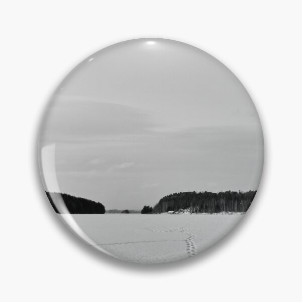Item preview, Pathway over ice. Kulovesi Siuro 2026 bw designed and sold by Jouko Lehto Photography.