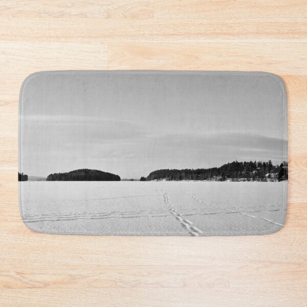 Item preview, Pathway over ice. Kulovesi Siuro 2026 bw designed and sold by Jouko Lehto Photography.