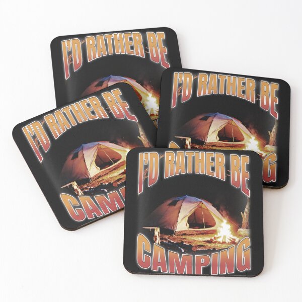 Item preview, I,d Rather Be Camping designed and sold by bngfx.