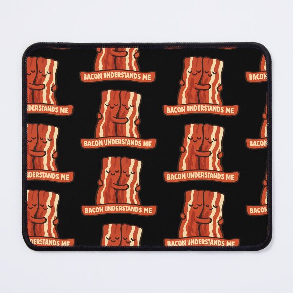 Item preview, Funny Bacon Understands Me Clumsy Fitness Social Anxiety Design designed and sold by TeeTimeTreasure.