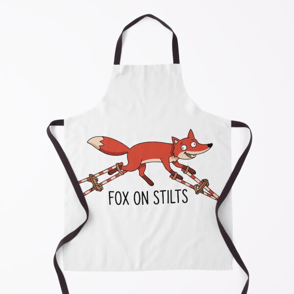 Item preview, Fox On Stilts Literal Maned Wolf Pun designed and sold by Petzzz.