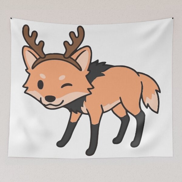 Item preview, Part Wolf Part Deer All Legs Maned Wolf designed and sold by Petzzz.