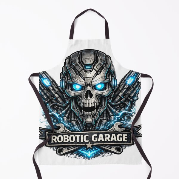 Item preview, Robotic Garage designed and sold by Mickeyinktattoo.