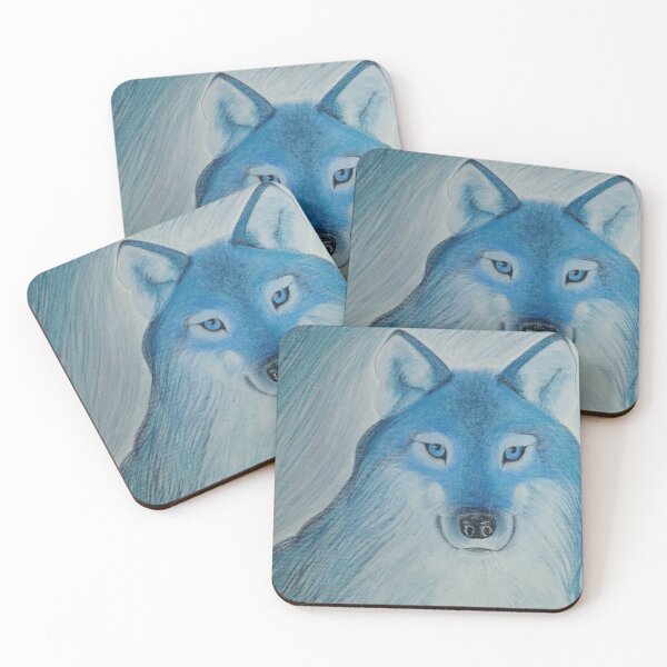 Item preview, Lupo blu designed and sold by su74lab.