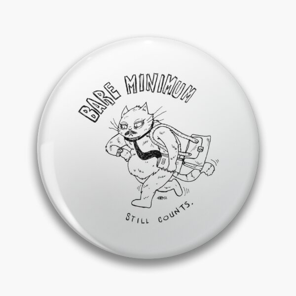 Item preview, Bare Minimum Still Counts Mental Health Minimal Li designed and sold by ScriptedPages.