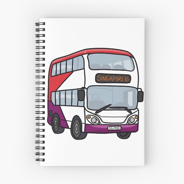 Item preview, Singapore Double Decker Bus designed and sold by ArtsieArt.