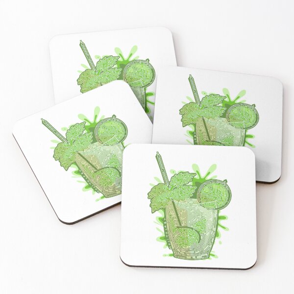 Item preview, Labyrinthine Mojito (white lines) designed and sold by TomiAx.