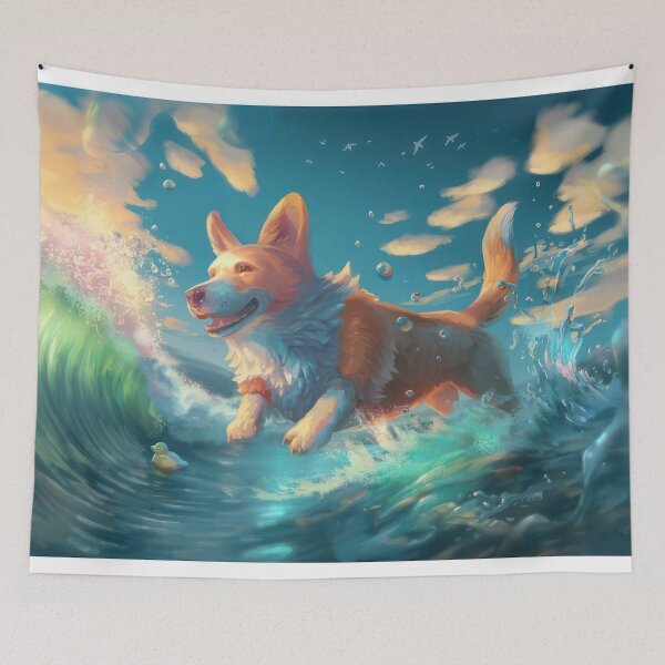 Item preview, Beach Zoomies  designed and sold by nebelimr.