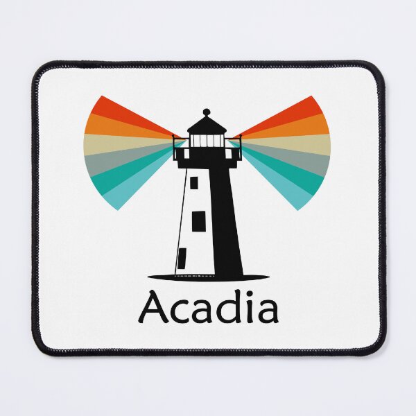 Item preview, Acadia National Park Lighthouse Rainbow designed and sold by Esskay Designs.