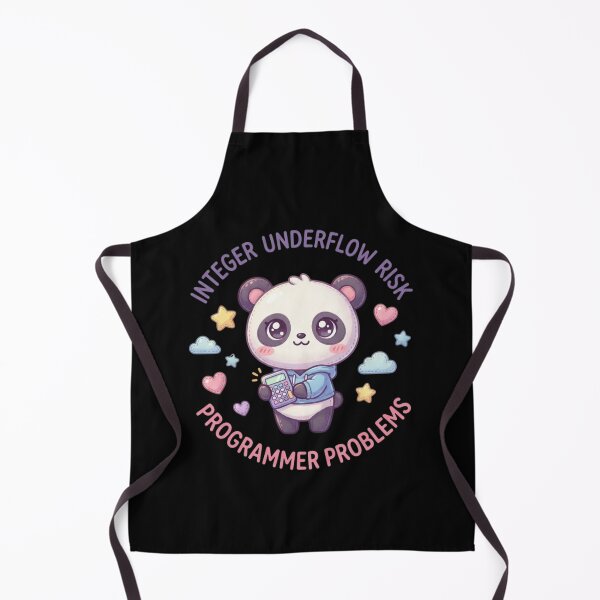 Item preview, Integer Underflow Risk Programmer Problems Kawaii Panda designed and sold by anass002.