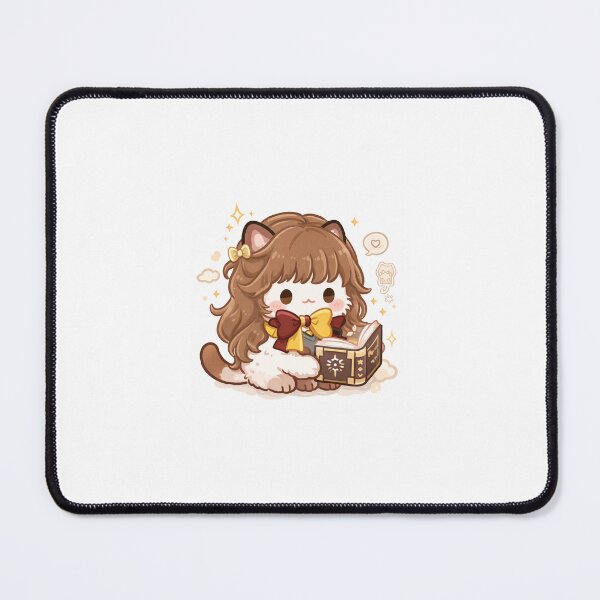 Item preview, Bookish Wizard Cat Smart Fantasy Illustration designed and sold by Valeva007.